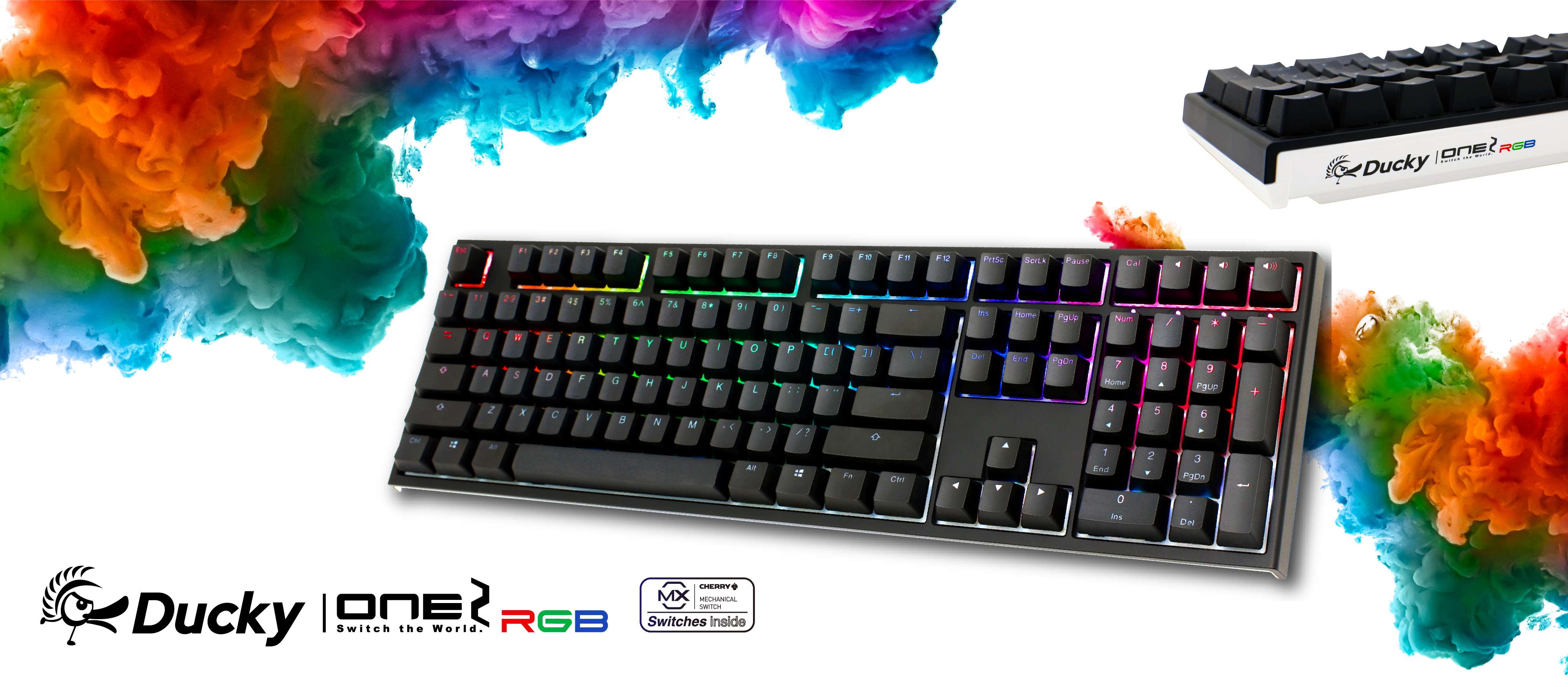 Bàn phím cơ Ducky One 2 RGB Cherry Red switch 1